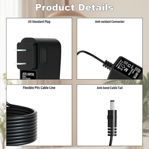 5V Power Cord for Superbox S2 S3 S4 Pro S5 S6 Max Compatible with Superbox Elite Ultra/Elite pro+ H1212-05200-W Smart Video Player TV Box Power Adapter Charger in Kuwait