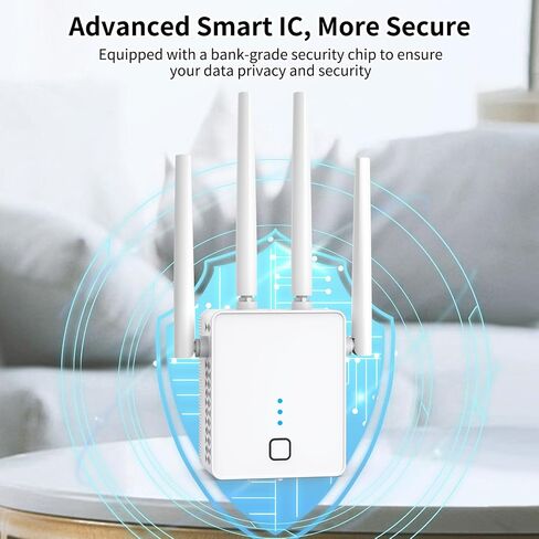 WiFi Extender, 2026 20X WiFi Booster 1200Mbps Dual Band in Saudi Arabia