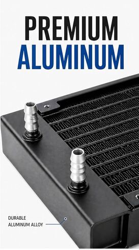 280 mm Water Cooling, 12 Pipe Aluminum Heat Exchanger, Easy Installation in Kuwait