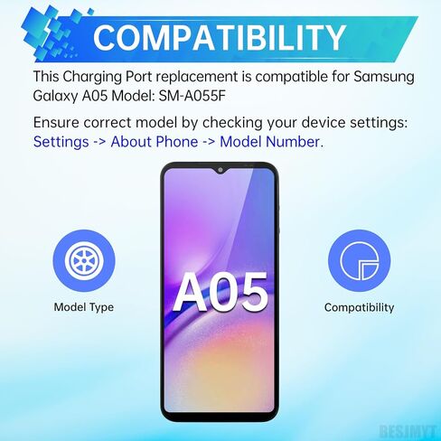 Charging Port Replacement for Samsung Galaxy A05 in Kuwait