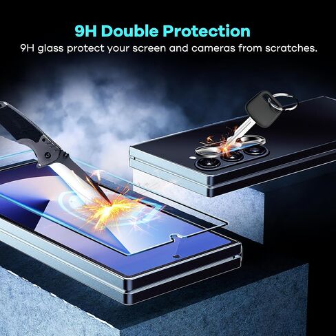 AACL 3 Pack for Samsung Galaxy Z Fold 6 Screen Protector Tempered Glass in Saudi Arabia