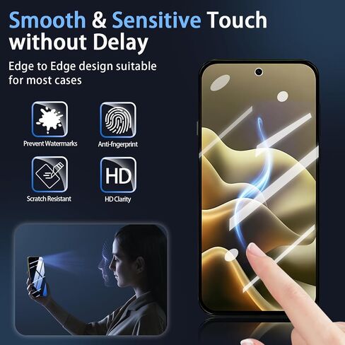 (3+2 Pack) for Motorola Moto Edge 2026 Privacy Screen Protector+ Camera Lens Protector,Anti-Spy Tempered Glass flim,9H Hardness,Anti-Scratch, Case Friendly, Bubble Free in Saudi Arabia