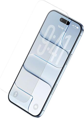 Belkin ScreenForce UltraGlass 2 Screen Protector for iPhone Air, 25X Stronger Glass, Scratch-Resistant & Impact Protection, Easy Align Tray for Bubble-Free Application, Made with Recycled Glass in Kuwait