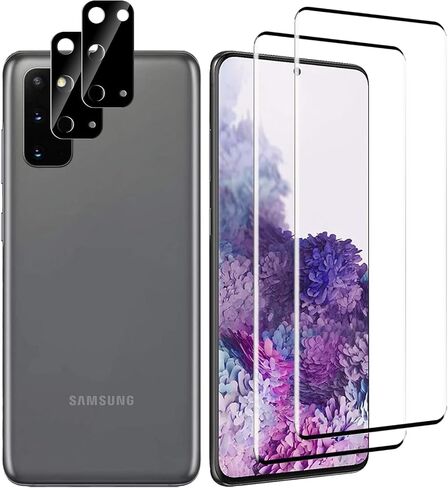 Screen Protector for Samsung Galaxy S20 Plus + Lens Protector in Saudi Arabia