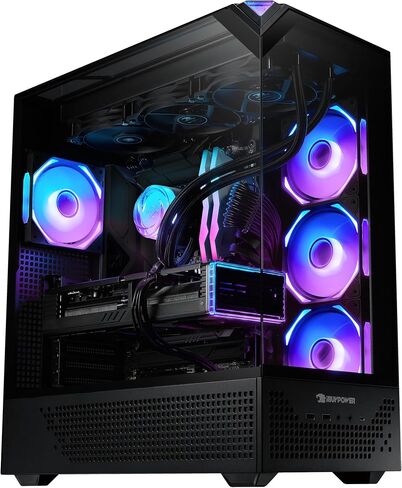 iBUYPOWER Element Pro Gaming PC Desktop Computer Intel Core Ultra 7 265KF CPU, NVIDIA GeForce RTX 5070 12GB GPU, 32GB DDR5 RGB 5200MHz RAM, 2TB SSD,Windows 11 Home,Gamer Keyboard and Mouse -EPBI7N5701 in Saudi Arabia
