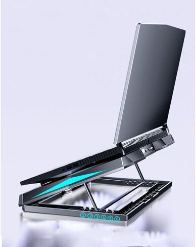Adjustable Folding Desktop Cooling Base Laptop Heat Dissipation Stand in Saudi Arabia