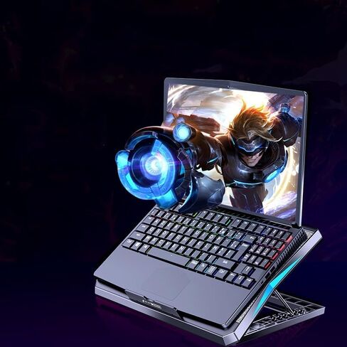 Adjustable Folding Desktop Cooling Base Laptop Heat Dissipation Stand in Saudi Arabia