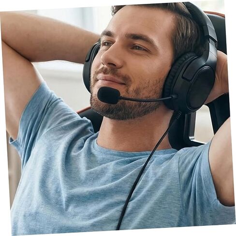 ARTIBETTER 2pcs Gaming Headset Replacement Mic 3.5mm Detachable Boom in Saudi Arabia