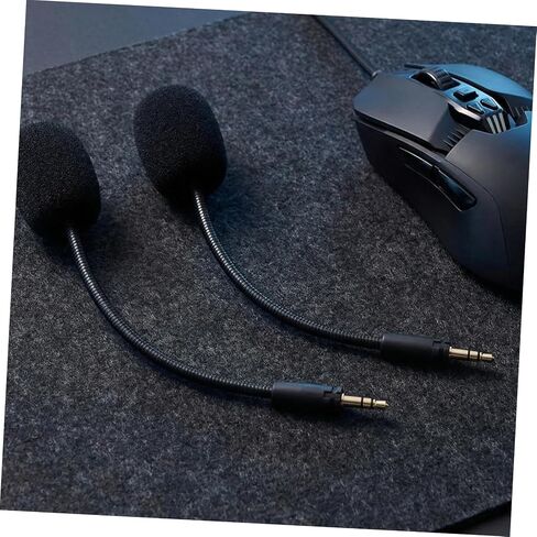 ARTIBETTER 2pcs Gaming Headset Replacement Mic 3.5mm Detachable Boom in Saudi Arabia