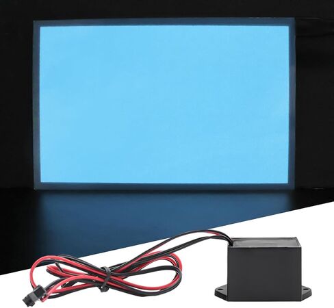 Flexible LED panel, A6 electroluminescent El light -3 modes keep on/slow flashing/flash flashing, 14.8 * 10.5cm, red in Saudi Arabia