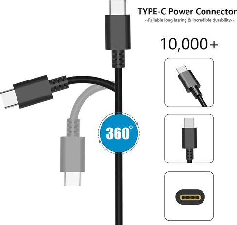 135W 100W USB C Laptop Charger Compatible with Lenovo ThinkPad P14s P16s in Kuwait