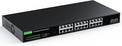 9-Port 2.5Gb Managed Switch, 8 x 2.5G RJ45, 1 x 10G SFP+ in Kuwait