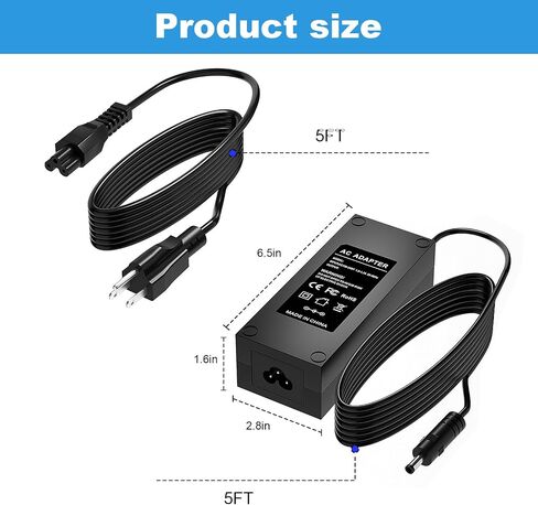 AMS 2 Pro Power Supply 24V Switching Adapter for Bambu Lab AMS 2 Pro Automatic Material System Compatible with Bambu Lab AMS ADS-96HLA-19-1 24096E Power Cord Charger in Kuwait