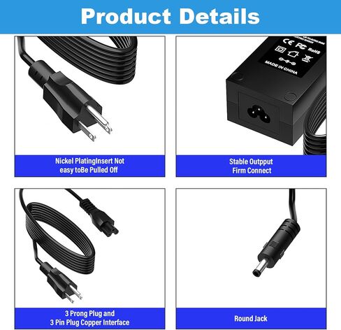 AMS 2 Pro Power Supply 24V Switching Adapter for Bambu Lab AMS 2 Pro Automatic Material System Compatible with Bambu Lab AMS ADS-96HLA-19-1 24096E Power Cord Charger in Kuwait