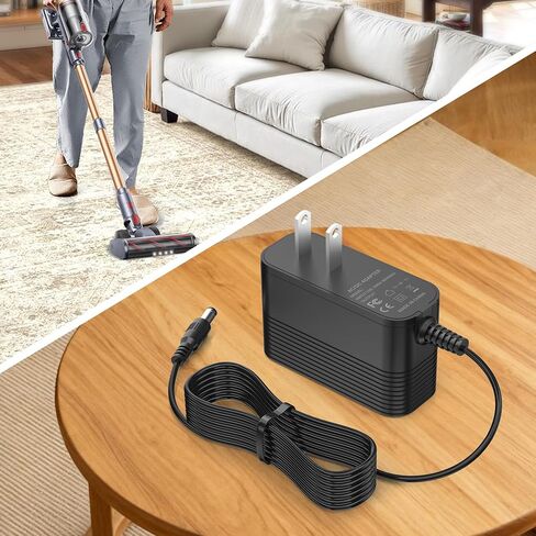 36V Replacement Charger for 29.6V Smoture Vac01 & Vac02 | Compatible with SunSare X7A-US and AFNOP AceVac 1 Cordless Stick Vacuums in Saudi Arabia