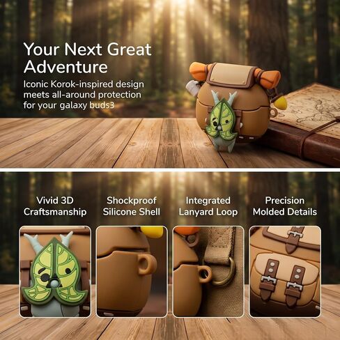 Cute Korok Case Compatible with Samsung Galaxy Buds3 FE/ Buds3 / Buds3 Pro in Saudi Arabia