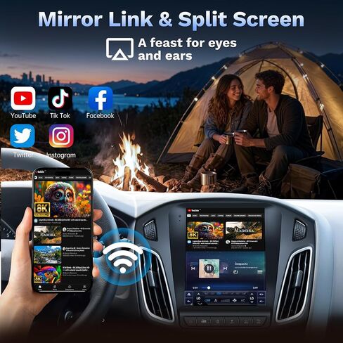 [8Core 4G+32G] Car Radio for Ford Focus 2012-2018 in Saudi Arabia