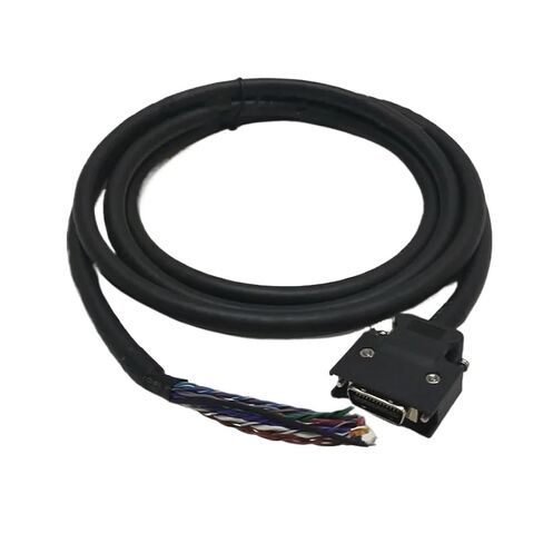 Series Servo CN1 Control Signal Cable WSC-D26P03 WSC-D26P02(3meter,with Number Tube) in Kuwait