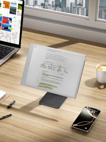 LULULOOK Magnetic Stand for Remarkable Paper Pro 11.8" (2024), 360° Adjustable Foldable Aluminium Alloy Paper Pro Stand, Powerful Magnetism with Anti-Slip Pad Base in Saudi Arabia