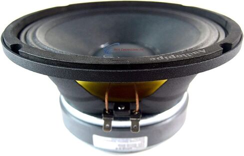 2 Pairs Audiopipe 8" inch 500W Mid Range Loud Speakers with Custom 1" Plastic Spacer Rings Combo in Saudi Arabia