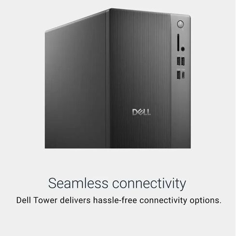 Customized Dell Desktop Tower, Intel Ultra 5 (10 Core) CPU, 8GB/ 16GB/ 32GB/ 64GB RAM, 512GB/ 1TB/ 2TB SSD, Ultra-Quiet Design, Dual 4K Monitor Support, Wi-Fi 6, Card Reader, KB & Mouse, Win 11 in Kuwait