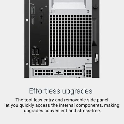 Customized Dell Desktop Tower, Intel Ultra 5 (10 Core) CPU, 8GB/ 16GB/ 32GB/ 64GB RAM, 512GB/ 1TB/ 2TB SSD, Ultra-Quiet Design, Dual 4K Monitor Support, Wi-Fi 6, Card Reader, KB & Mouse, Win 11 in Kuwait