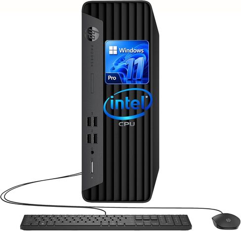 Customized Desktop, Made with HP EliteDesk 805 G9, Ryzen 5 8500G, 8GB/ 16GB/ 32GB/ 64GB/ 128GB DDR5 RAM, 256GB/ 512GB/ 1TB/ 2TB/ 4TB SSD, DP+HDMI, Dual 4K Support, Wins 11 Pro in Kuwait