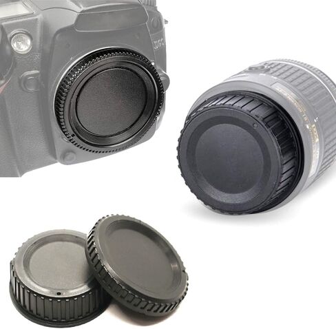 Front Body Cap and Rear Lens Cap for Nikon AF Camera-2Sets in Saudi Arabia