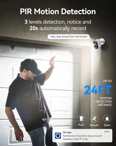 LongPlus 3K Security Camera Wireless Outdoor with 32G Memory Card in Saudi Arabia