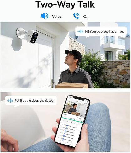 LongPlus 3K Security Camera Wireless Outdoor with 32G Memory Card in Saudi Arabia