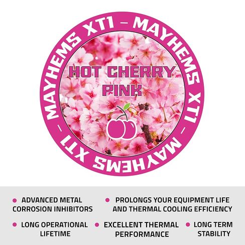 Mayhems - XT1 Premixed PC Coolant - Computer Water Cooling Fluid - Liquid Cooling, Thermal Performance Series, 5 Litre, Hot Cherry Pink in Kuwait