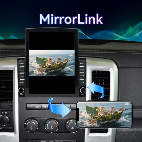 9.7 Inch Car Radio Compatible with Dodge RAM 1500 2500 3500 2009-2012 in Saudi Arabia