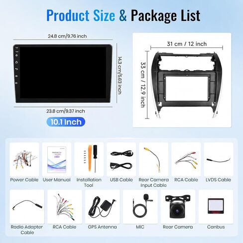 5G WiFi Car Stereo for Toyota Camry 2012 2013 2014 in Saudi Arabia
