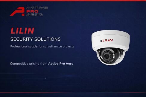 Lilin V1R6052X3 5MP Outdoor Dome IP Camera, PoE, 2.8-12mm, 30m IR in Saudi Arabia