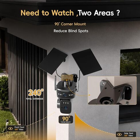 Dnight X6Pro Blacklight Solar Security Camera in Saudi Arabia