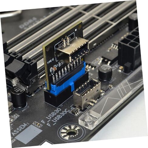 jojofuny USB Front Panel Adapter to Type- Converter High-Speed Data Transfer for Motherboard Easy Installation Design Connections in Saudi Arabia