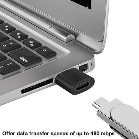 USB to USB C Adapter 10 Pack,USB C Female to A Male Car Charger,Type C Converter for iPhone 16 16e Pro Max,15 14 13 12 Plus,Apple Watch,Airpods,Compatible for Nintendo Switch,Samsung Galaxy S25 in Saudi Arabia