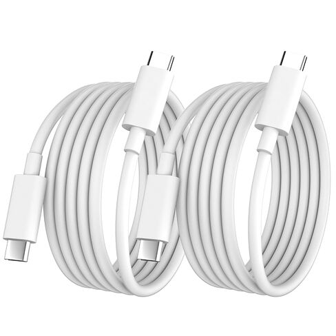 6FT USB C to USB C Charging Cable 65W Laptop Charger Cord,Black in Saudi Arabia