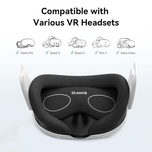 AMVR Lens Protector Cover Compatible with Quest 2 & Face Pad Compatible with Quest 2 Accessories in Saudi Arabia