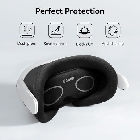 AMVR Lens Protector Cover Compatible with Quest 2 & Face Pad Compatible with Quest 2 Accessories in Saudi Arabia