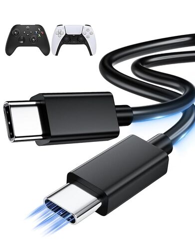 SCOVEE PS5 Controller Charger Cable for Xbox Series S X Elite Series 2 Controller,USB C to USB C Data Cable Accessories for PlayStation 5 DualSense,Slim/Pro Play NS Switch,Long Fast PS5 Charging Cord in Kuwait