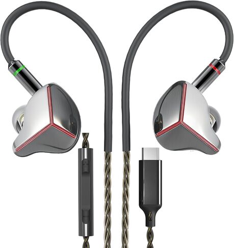 in Ear Monitor Headphones with Mic,USB C,HiFi Gaming IEM in Saudi Arabia