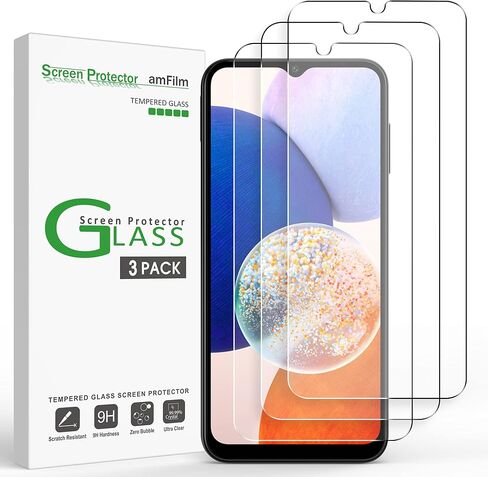 amFilm 3 Pack Screen Protector for Samsung Galaxy A16 6.7", Tempered Glass in Saudi Arabia