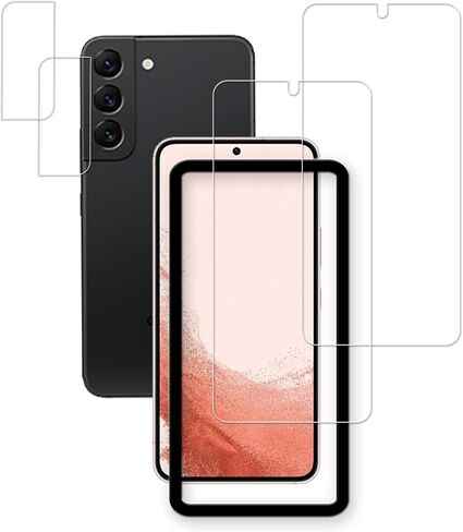 Easy Alignment Frame Designed For Samsung Galaxy S21 5G Tempered Glass Screen Protector 2-Pack Camera Lens Protector Film 2-Pack in Kuwait