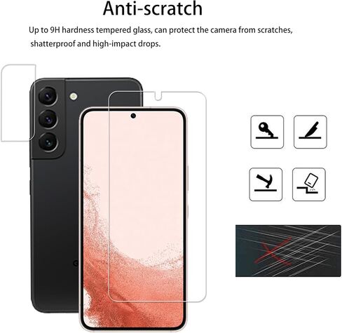 Easy Alignment Frame Designed For Samsung Galaxy S21 5G Tempered Glass Screen Protector 2-Pack Camera Lens Protector Film 2-Pack in Kuwait