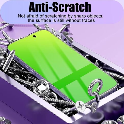 Privacy Screen Protector for iPhone 17 Pro 6.3-Inch Green 2-Pack in Saudi Arabia