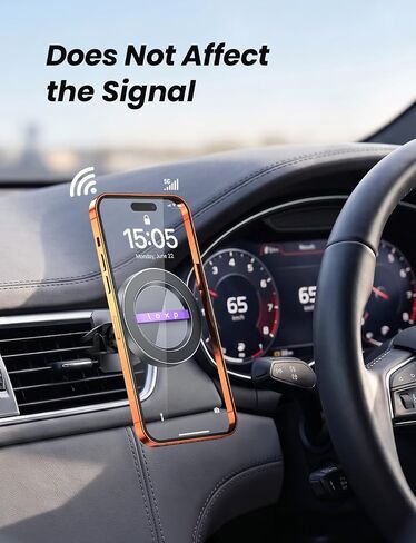 LOXP MagSafe Car Mount, Magnetic Car Vent Phone Holder, 24 Strong Magnet in Saudi Arabia