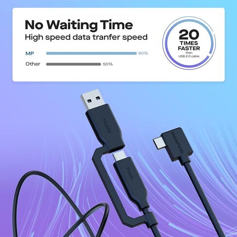 نظرة سريعة على كابل USB 2 في 1، شاشة Mobile Pixels 16 بوصة FHD 1080P، شاشة السفر مع مكبرات صوت مزدوجة، تعديل الإمالة وعدم الانزلاق، توصيل HDMI USB C وتشغيل شاشة إضافية in Kuwait