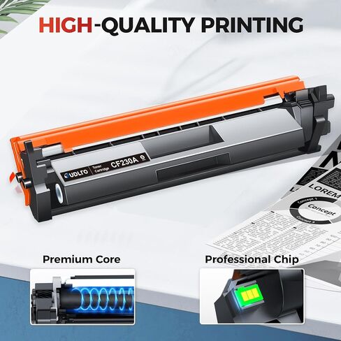 30A Black Toner Cartridge CF230A Replacement for HP 30A CF230A 30X CF230X in Saudi Arabia