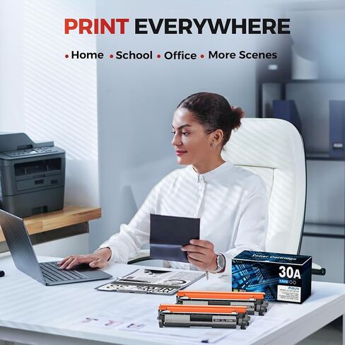 30A Black Toner Cartridge CF230A Replacement for HP 30A CF230A 30X CF230X in Saudi Arabia